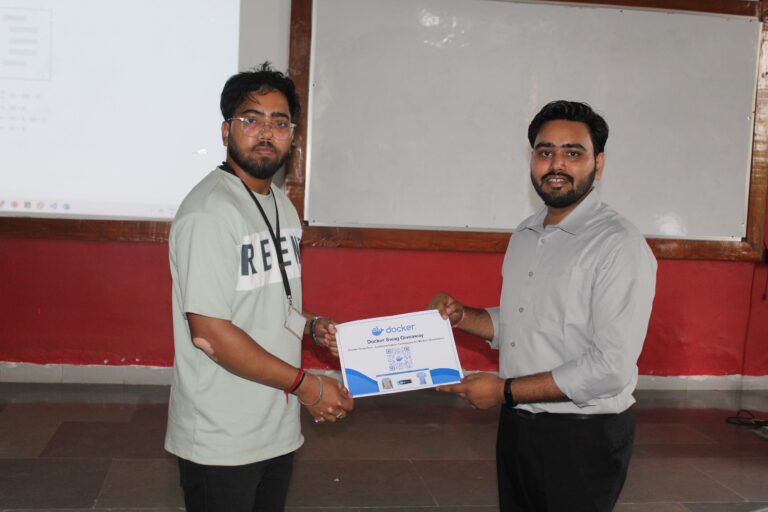 Expert Talk on Docker in Chandigarh University